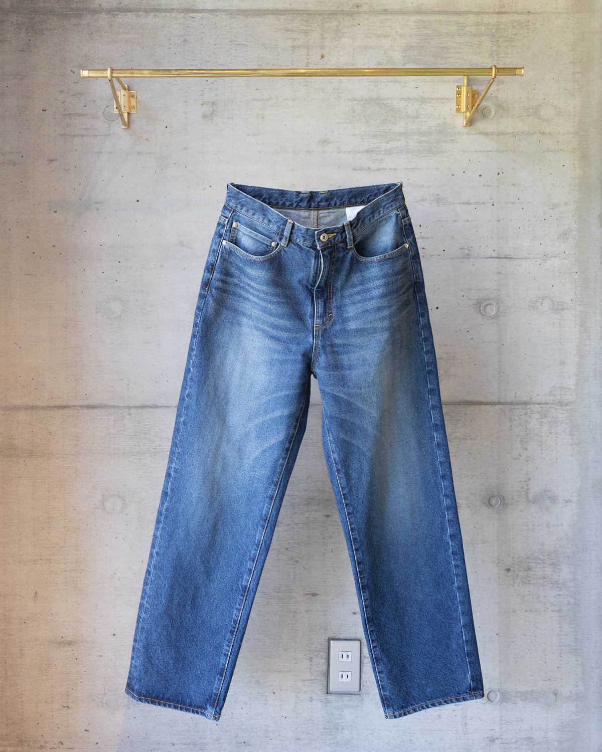 HARUKI 5P JEANS -STRAIGHT- VINTAGE - INDIGO