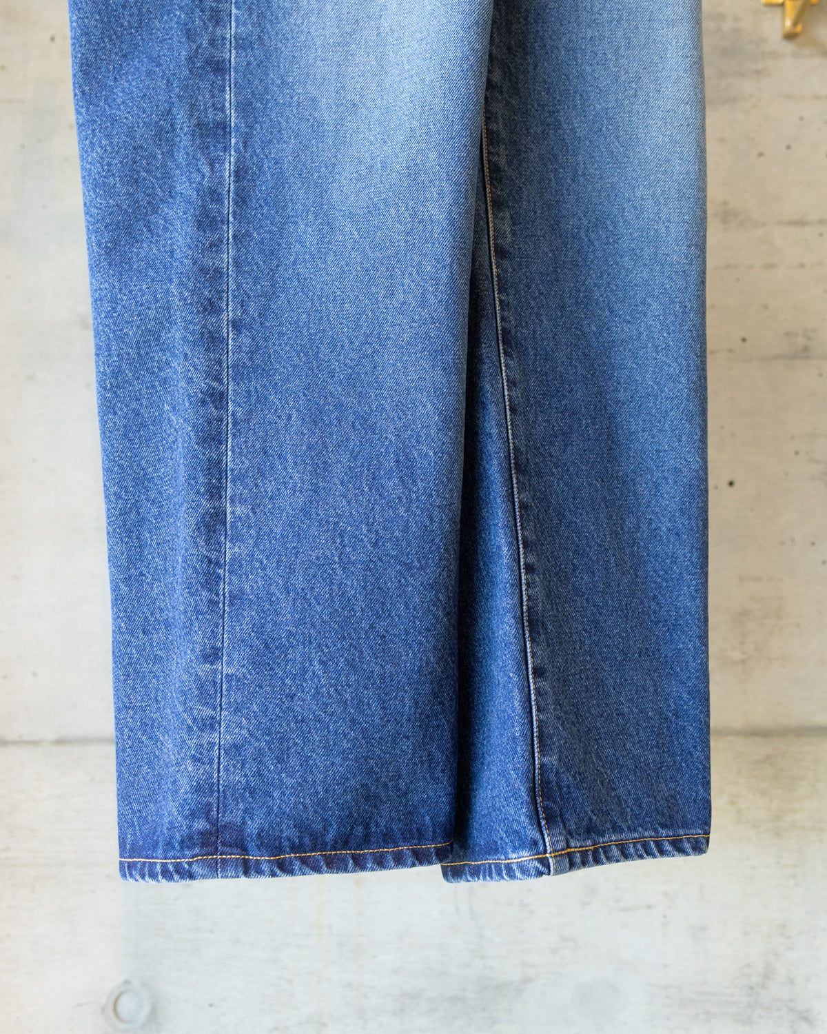 HARUKI 5P JEANS -STRAIGHT- VINTAGE - INDIGO