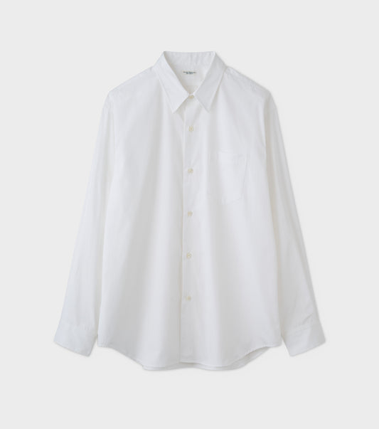POPLIN DRESS SHIRT(CLASSIC) - OFF WHITE