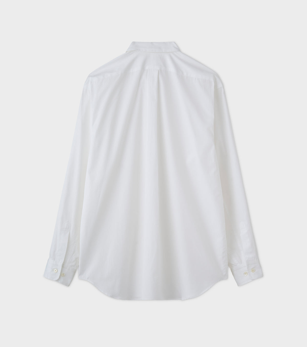 POPLIN DRESS SHIRT(CLASSIC) - OFF WHITE