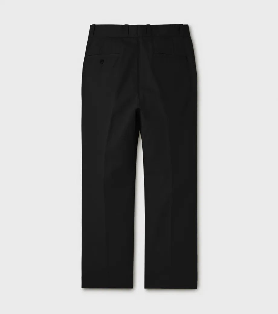 OFFICER TROUSERS(REGULAR) - INK BLACK