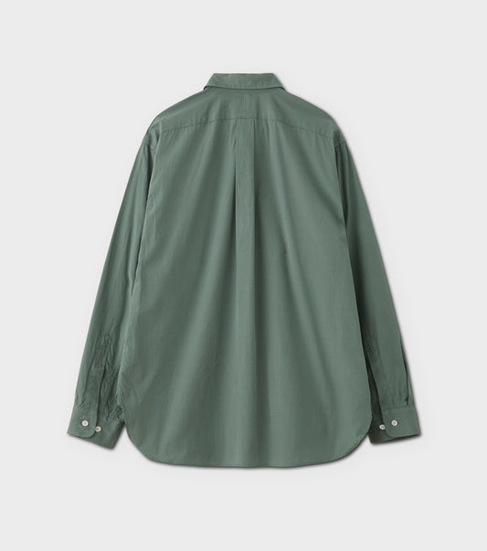 REGULAR COLLAR DRESS SHIRT - SAGE GREEN