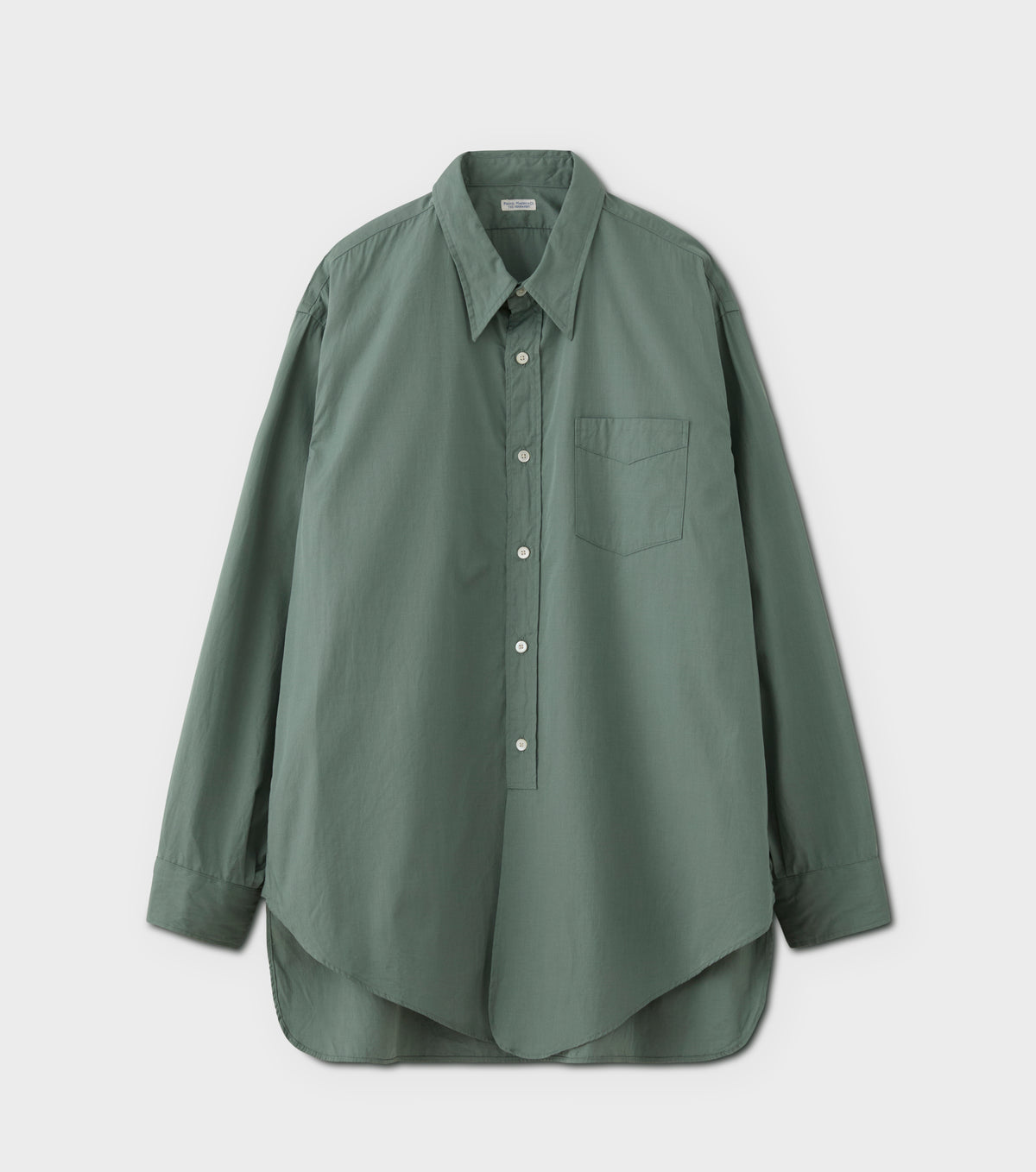 CLASSIC LONG DRESS SHIRT - SAGE GREEN