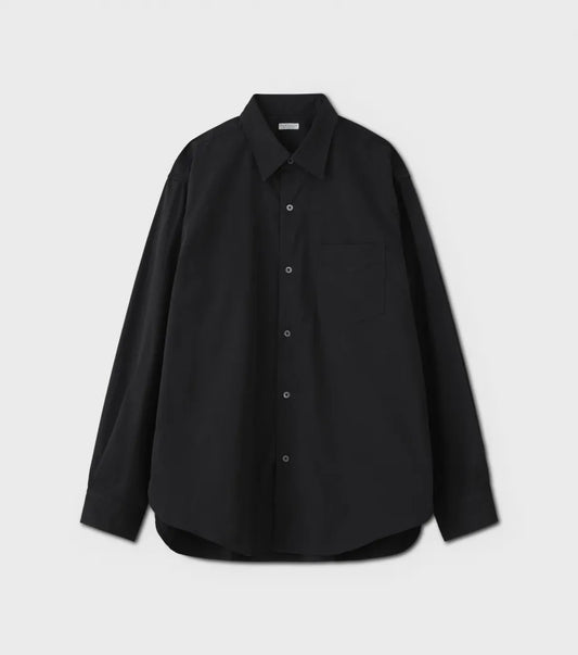 REGULAR COLLAR DRESS SHIRT - CHARCOAL