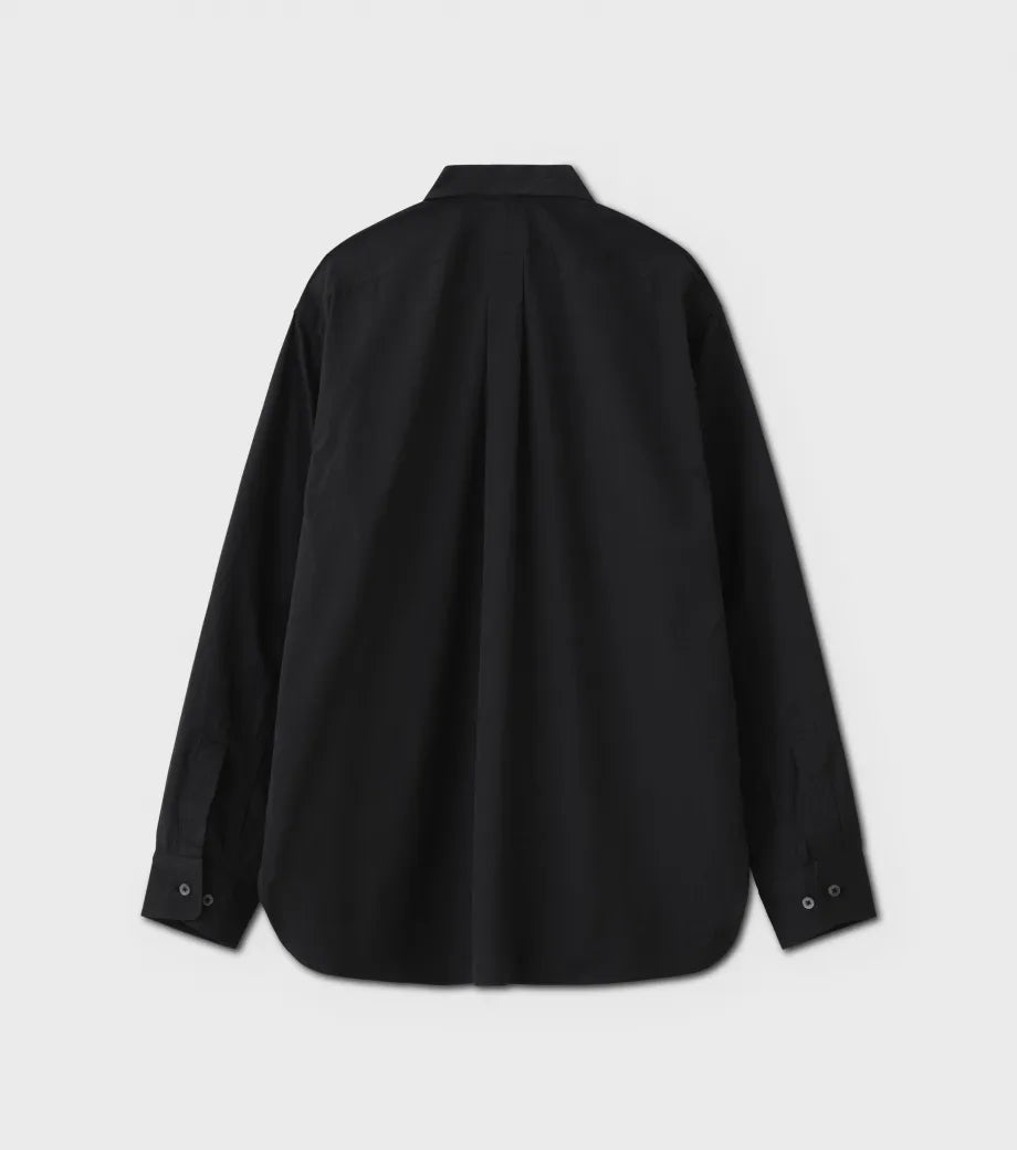 REGULAR COLLAR DRESS SHIRT - CHARCOAL
