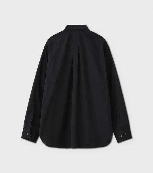REGULAR COLLAR DRESS SHIRT - CHARCOAL