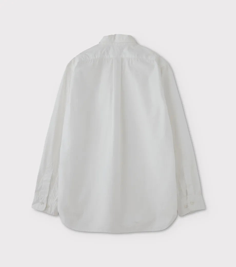 REGULAR COLLAR DRESS SHIRT - OFF WHITE