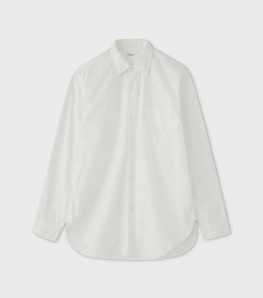 REGULAR COLLAR DRESS SHIRT - OFF WHITE