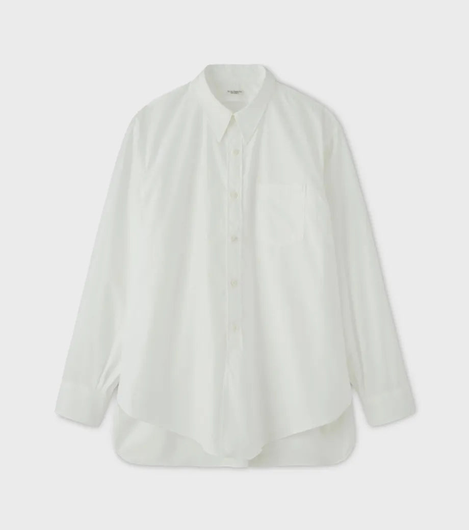 CLASSIC LONG DRESS SHIRT - OFF WHITE